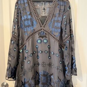 For Love and Lemons floral Tunic Dress